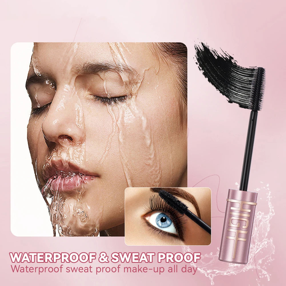 Natural Curling Mascara Quick Dry Smudge-Proof Eyelash Cream for Party