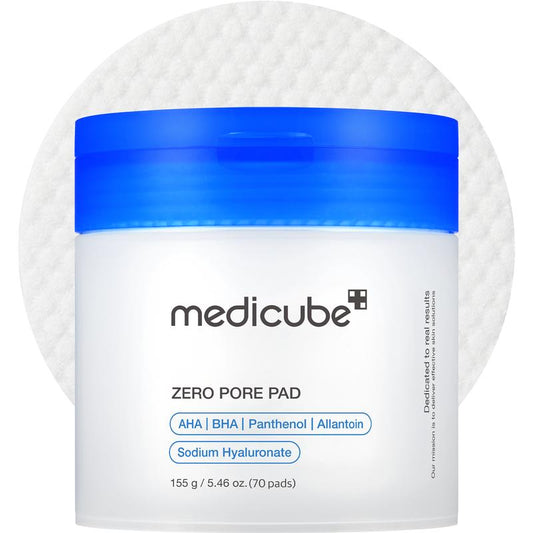 Zero Pore Pad 2.0 Double Textured Facial Toner for Exfoliating and Smoothing Pores Korean Skin Care Pad for All Skin Types 70Pcs