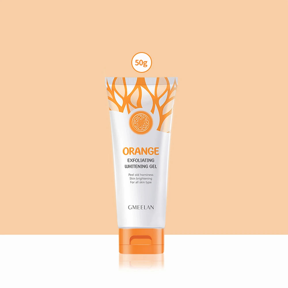 Orange Exfoliating Gel Dead Spot Remover Brighten Peeling 50G Gentle Repair Scrub Whiten Hydrating Moisturizer Korean Skin Care
