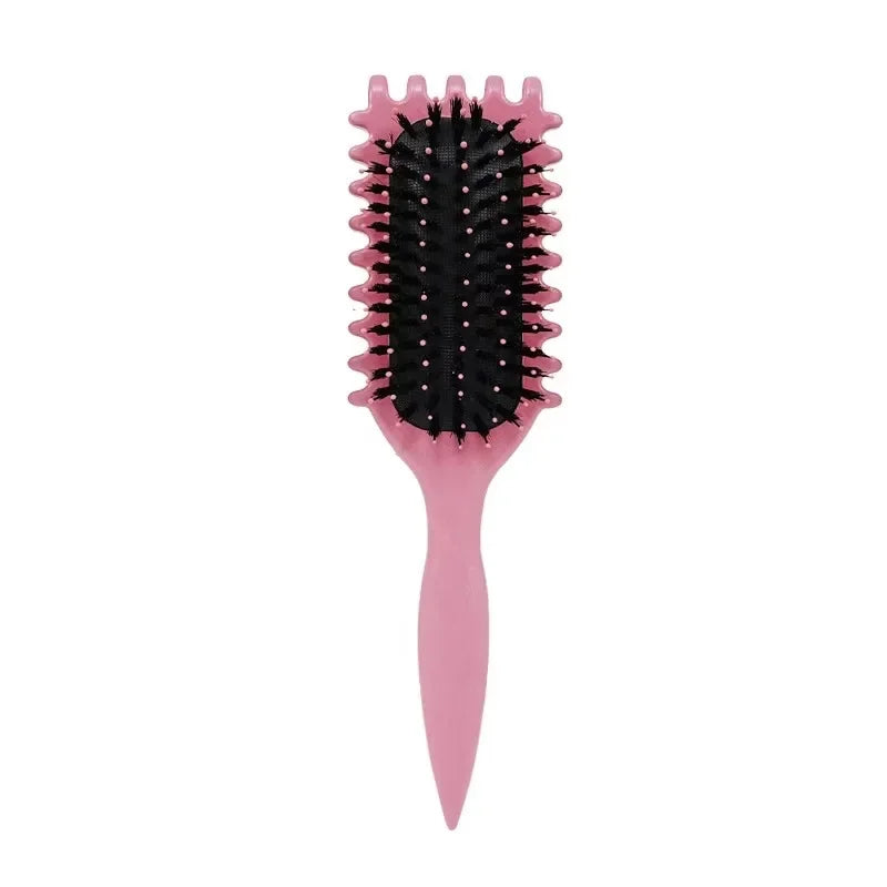 CXBFG Fashionable Massage Air Cushion Comb Bouncing Style Curly Hair Cushion Comb Scalp Massage & Curling Hair Styling Tool