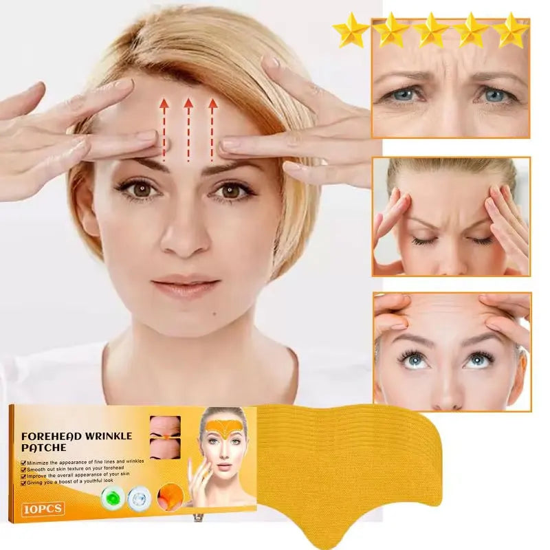 【Hot Sales】10Pcswrinkle Patch Face Wrinkle Patch Lift Face Firming Skin Droop Law Mouth Wrinkle Cheek Patch